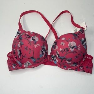 Super Extra Push Up Extreme Padded Maximum Lift Racerback Front-Close Bra. NWT
